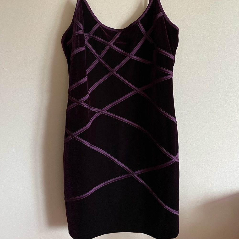 90s super-soft velvet dress